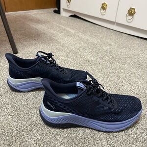 Dansko Navy and Cream Women's Running Shoes